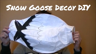 Goose Decoy Tutorial [upl. by Keheley]