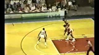 MICHAEL JORDAN His second NBA game 19841027 [upl. by Hanikas144]