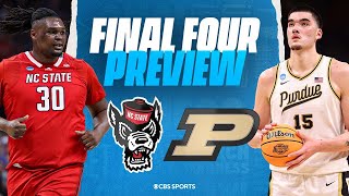 2024 NCAA Tournament FINAL FOUR NC State vs Purdue FULL PREVIEW I March Madness I CBS Sports [upl. by Silera]