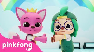 Baby Shark Monkey Banana and Tyrannosaurus Rex Song  Pinkfong SingAlong Movie 3 Stage Clips [upl. by Yruok]