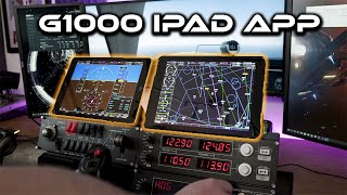 iPad Glass Cockpit App  Simionic G1000 [upl. by Aihsinat]