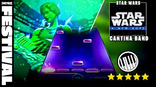 Star Wars  Cantina Band  Fortnite Festival Expert Piano 100 🎹 [upl. by Ppik]