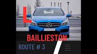 Driving test Route 3 Glasgow Baillieston United Kingdom [upl. by Crowell]