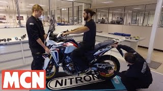 How to adjust your suspension with Nitron  Interviews  Motorcyclenewscom [upl. by Aubreir981]