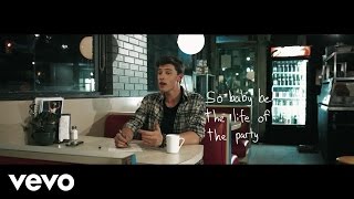 Shawn Mendes  Life Of The Party Official Lyric Video [upl. by Nilyaj]