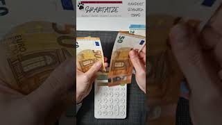 Budgetplanung so viel Geld spare ich budgetieren umschlagmethode shorts asmr cashstuffing [upl. by Fronnia]