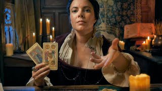 A Tale of Fate  ASMR Dark Fortune Teller Roleplay tarot amp palm reading scrying mirror [upl. by Am]