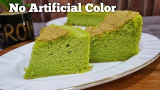 Pandan Chiffon Cake Recipe Soft amp fluffy Pandan cake without artificial colourPandan coconut cake [upl. by Coco559]