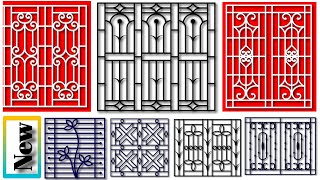 New Window Grill Design নতুন জানালার গ্রিলের ডিজাইন। Latest Window Grill Design [upl. by Vanny]