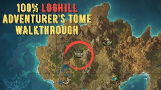 Lost Ark  Guided  Loghill  100 Adventurers Tome Completion amp Seeds [upl. by Trautman]