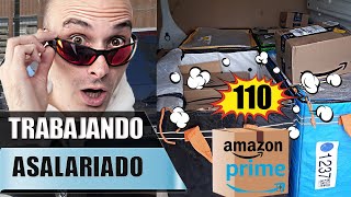 UN RUSO TRABAJANDO COMO REPARTIDOR ASALARIADO POR AMAZON En España [upl. by Giovanni]