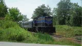 T20120706 Orford Express Sherbrooke Dixville [upl. by Okechuku]