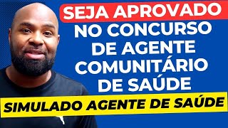 Simulado Agente Comunitário de Saúde 2023  Concurso Agente de Saúde [upl. by Camm]