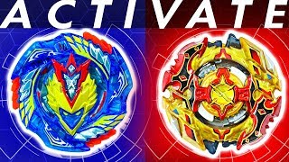 ACTIVATE YOUR BEYBLADES  Cho Z Valkyrie and Cho Z Spriggan Beyblade Burst ベイブレードバースト 베이블레이드 버스트 [upl. by Nima]