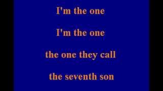 Johnny Rivers  Seventh Son  Karaoke [upl. by Grania]