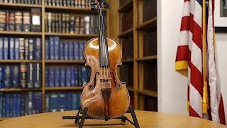 Stradivari 35 Jahre nach Diebstahl wieder aufgetaucht [upl. by Nannek630]