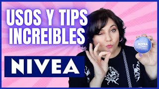 🤫Usos INCREIBLES de la CREMA NIVEA que pocos conocen [upl. by Bibi]