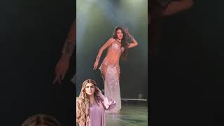 Dubai princess sheikha mahra fan dance in Dubai dance club dubaiprincesssheikhamahra royalfamily [upl. by Gerta]