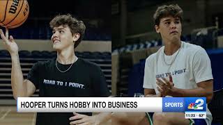 FGCU basketball player scores big turning social media fame into business success [upl. by Amitak546]