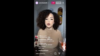 Jenesis Sanchez Instagram Live 2621 [upl. by Kreda]