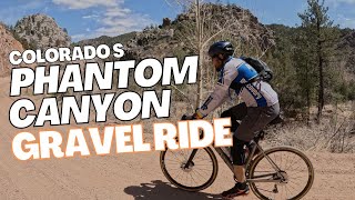 Riding Phantom Canyon In Colorado On Gravel Bikes [upl. by Nylsor]