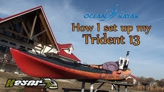 Kayak Kevins quotHow I set up my kayakquot video [upl. by Pucida]