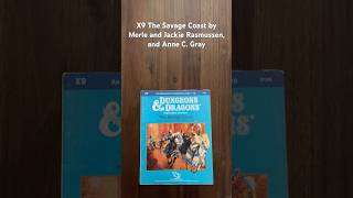 X9 The Savage Coast by Merle and Jackie Rasmussen and Anne C Gray  a BECMI DampD adventure module [upl. by Eelanna787]