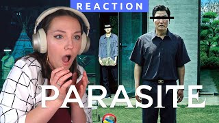 Watching PARASITE for the first time  THIS IS WILLDDDDD  MOVIE REACTION [upl. by Tamanaha]