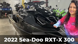 NEW 2022 SeaDoo RXT X 300  Quick Tour [upl. by Tabitha]