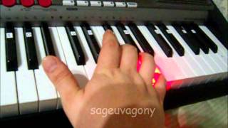 Gymnopedies Lesson Mode on Casio LK230 [upl. by Ahseneuq]