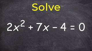 Solving a quadratic by completing the square [upl. by Dikmen589]