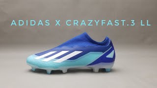 Adidas X Crazyfast3 LL FG BROYalFTWWHTSOLRED [upl. by Rycca]