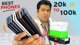 Best Paisa Wasool Phones 20k To 100k 🔥 Box Packed amp Kit Phones  My Top Choices 🔥 [upl. by Fagen859]