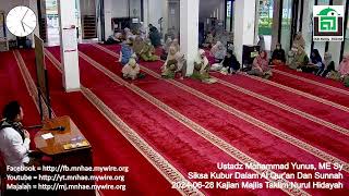 Ustadz Mohammad Yunus ME Sy  Siksa Kubur Dalam Al Quran Dan Sunnah  20240628 Majlis Taklim NH [upl. by Nilknarf]