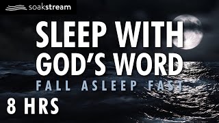 SOAK IN GODS PROMISES BY THE OCEAN  SLEEP WITH GODS WORD  100 Bible Verses For Sleep [upl. by Deny298]