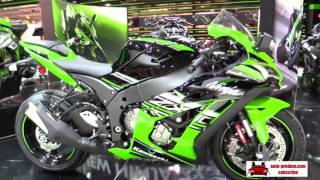 Kawasaki Ninja 250 SL ABS KRT 2016 H2R 2016 ZX10R KRT 2016 Kawasaki Versys 650 ABS 2016 [upl. by Hughes489]