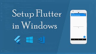 Setup Flutter and Visual Studio Code In Windows 2024 Working [upl. by Myer]