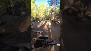 Overshooting Jump and bottoming out my suspension sendit suspension jumping overshoot [upl. by Ecital827]