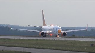 4K  quotAnother beautyquot  B7378K5  CAI quotHull Cityquot at EDJAMemmingen Airport  082022 [upl. by Airtemed189]