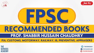 HOW TO PREPARE FOR FPSC EXAMS  FPSC  RECOMMENDED BOOKS  FIA  IB  APPRAISER  CUSTOMS  MOTORWAY [upl. by Tenney332]