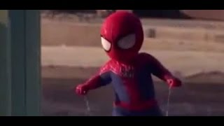 lucu dan jenaka Baby Spiderman  iklan evian [upl. by Hugibert]