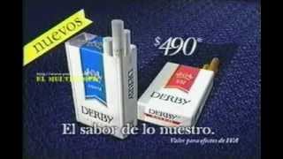 Comercial Cigarrillos Derby 1998 [upl. by Airamana]