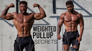 GET A STRONGER WEIGHTED PULLUP TECHNIQUE REVEALED [upl. by Lee]