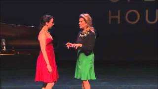 Joyce DiDonato teaches a student to trill [upl. by Artemas37]