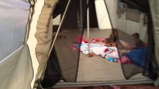 Cabelas Alaknak Outfitter Tent  12 x 20 Review [upl. by Nireil]