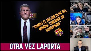 íINSOLITO BARCELONA el “mejor del mundo” según JOAN LAPORTA HA GANADO 48 CHAMPIONS  Exclusivos [upl. by Camel466]