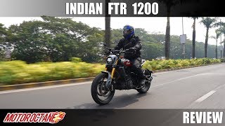 Indian FTR1200 S Review  Hindi  MotorOctane [upl. by Ladin]