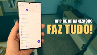 Esse é o MAIS COMPLETO APP para ORGANIZAÇÃO  Lista de Tarefas Calendário Hábitos e NOTAS [upl. by Brande]