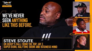 Steve Stoute on Super Bowl Halftime Act Jay Z Kendrick Lil Wayne Culture amp Sports  The Pivot [upl. by Notna]