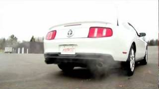 MBRP 2012 Mustang 37L Axleback Exhaust Specs [upl. by Puttergill478]